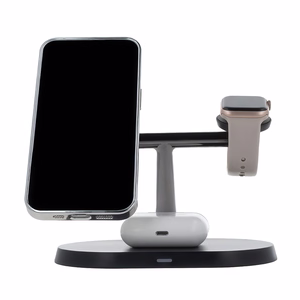 Maxlife MXWC-03 magnetic wireless charger 15W black 3in1