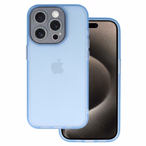 AG Matte Series Suojakuori iPhone 15 Plus:lle vaaleansininen