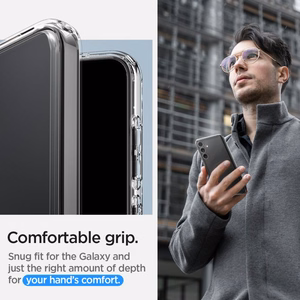 Spigen Ultra Hybrid suojakuori Samsung Galaxy S24:lle - läpinäkyvä