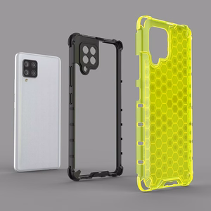 Honeycomb Asia panssari kansi TPU puskuri Samsung Galaxy A42 5G sininen sininen