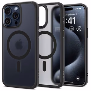 Spigen Ultra Hybrid Mag Case with MagSafe for iPhone 16 Pro - Black
