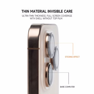 Tel Protect 3D Lens -viininpunaiset karkaistut suojalasit Apple iPhone 18 Pro- ja iPhone 18 Pro Max -puhelinten kameralinsseille (3 kpl)