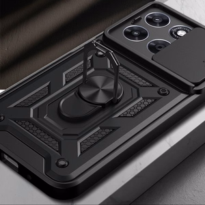 Tech-Protect CamShield Pro -suojakuori Motorola Moto G57 Power / G67 Power:lle - musta