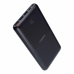 Ulkoinen akku Veger (W2060) PD QC3.0 3A 20W 20000 mAh musta