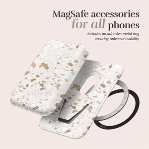 MIO Soft Terrazzo Magsafe Suojakuori kortinpidikkeellä