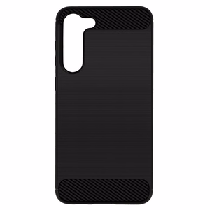 Carbon Back Suojakuori Samsung Galaxy S23 Plus:lle musta