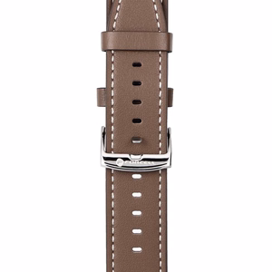 Hihna Samsung Galaxy Watch:lle Forcell F-Design FS21 reikänahka ekologinen 22 mm ruskea