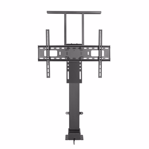 Maclean MC-866T älykäs moottoroitu sähköinen TV-nosto TUYA mobiilisovellus lattiakiinnike Alexa Google Home 37"-80" 60 kg kaappi VESA (EU-pistoke)