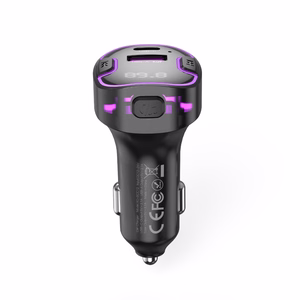 XO FM-lähetin BCC12 Bluetooth MP3 autolaturi 3,1A musta