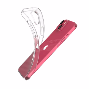 iPhone 15 Plus Suojakuori Ultra Clear -sarjasta läpinäkyvä