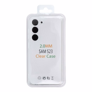 Suojakuori Samsung A26 5G:lle Clear Case 2 mm Box läpinäkyvä