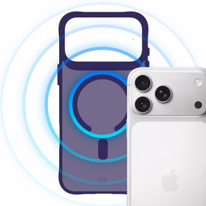 3mk Smoke MagCase - suojakuori iPhone 17 Pro Maxille - violetti-läpikuultava