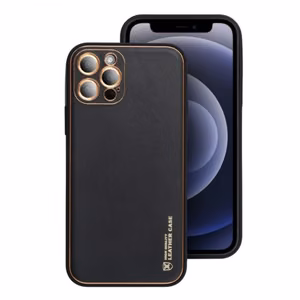 Puhelimen suojakuori Forcell Leather Samsung A037 A03s musta
