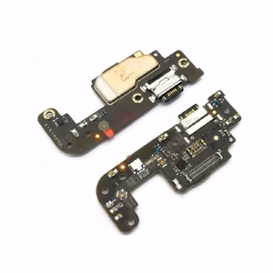 Charging Port Compatible With Xiaomi Poco X3 GT with Flex / Silver OEM