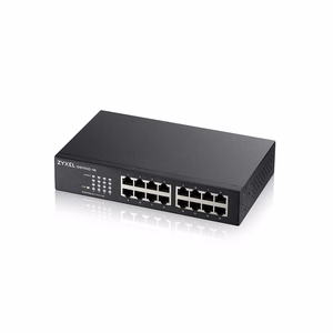 Zyxel GS1100-16-EU0104F – hallitsematon, Gigabit Ethernet, verkkokytkin, 16 porttia