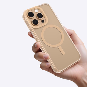 AmazingThing Titan Pro Mag Suojakuori magneettisella renkaalla iPhone 16 Pro:lle - Rose Gold
