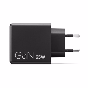 Lenovo Dual USB-C 65W GaN G0A6065BEU – kahden USB-C-portin GaN-laturi, 65 W