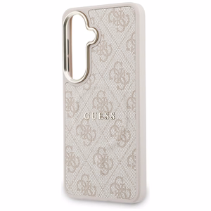 Guess case 4G Embossed Ring MagSafe for Samsung Galaxy S26 Plus pink