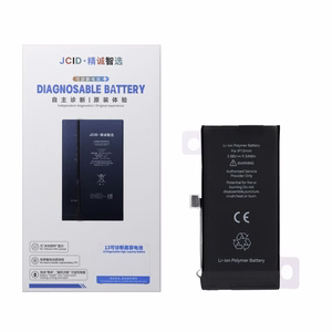 JCID Diagnosoitava (käytetty) Akku iPhone 13 Mini:lle 2406 mAh (vakiokapasiteetti)