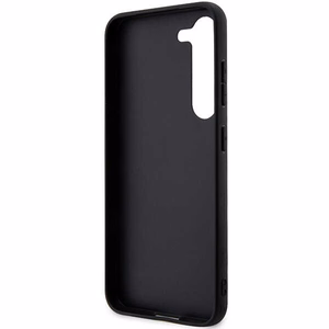 Karl Lagerfeld Saffiano Mono Metal Logo Suojakuori Samsung Galaxy S24:lle - musta