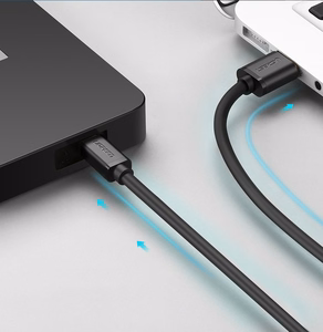 Ugreen USB - mini USB -kaapeli 480 Mbps 3 m musta (US132 10386)