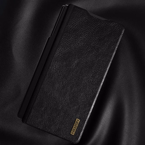 Nillkin Qin Pro Suojakuori Samsung Galaxy Z Fold 7:lle S Pen -tilalla - Musta