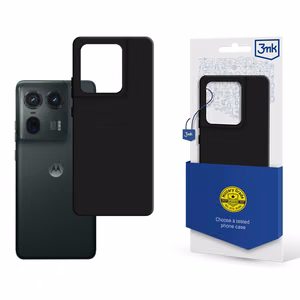 3mk Matt Case Motorola Moto Edge 50 Ultra - musta
