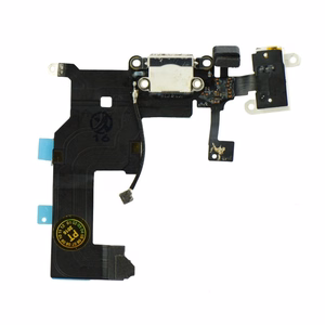 Dock-liittimen flex-kaapeli iPhone 5:lle valkoinen