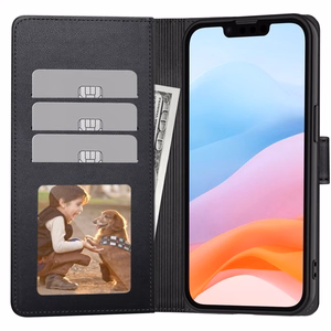 Case Fancy Wallet Samsung A135 A13 4G black