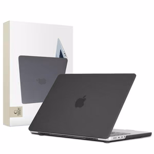 Tech-Protect SmartShell Suojakuori MacBook Pro 14" M1 / M2 / M3 2021-2024 - Matta musta