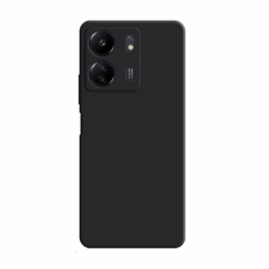 3mk Silicone Case Xiaomi Redmi 13C / POCO C65:lle - musta