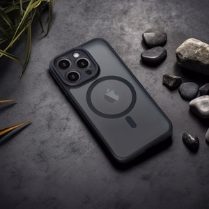 FULL MATTE MAG COVER puhelimen kuori, MagSafe-yhteensopiva, SAMSUNG A36, musta