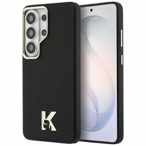 Karl Lagerfeld Suojakuori K Metal Logo MagSafe Samsung Galaxy S26 Ultra:lle musta