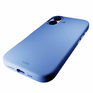 Puro Icon Mag Pro MagSafe Silikoninen Suojakuori iPhone 16:lle - sininen