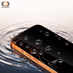 Tel Protect Dust-Free Easy Fit Privacy Full Glue 6D karkaistu lasi Iphone 16 Pro Max musta