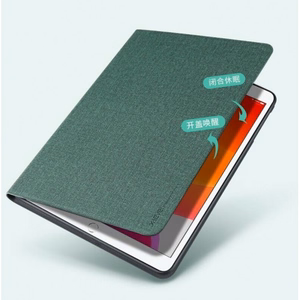 Phone Case X-Level Canvas for Samsung P610 / P615 / P613 / P619 / P620 / P625 (2020/2022/2024) Tab S6 Lite Green