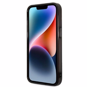 Karl Lagerfeld KLHCP14STGKCK iPhone 14 6.1 kovakuori musta / musta Gradient Ikonik Karl & Choupette