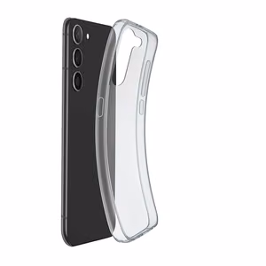 Cellularline Fine suojakuori Samsung Galaxy S23+ -laitteelle, läpinäkyvä