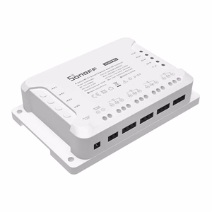 SONOFF älykäs 4-kanavainen kytkin Wi-Fi RF433MHz-ohjauksella