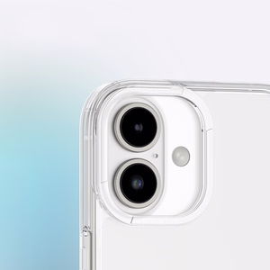AmazingThing Minimal Silikoninen Suojakuori iPhone 16 Plus:lle - läpinäkyvä