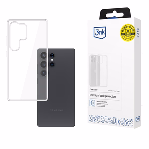 Suojakuori 3mk Clear Case 1,2mm Samsung S938 S25 Ultra:lle