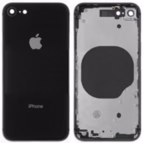 Akun kansi iPhone SE 2020/SE 2022 musta alkuperäinen (käytetty Grade B)