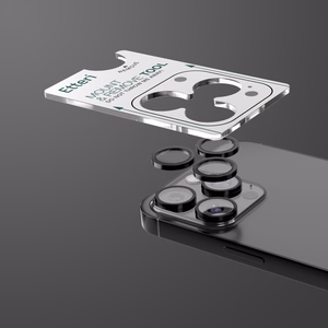 Etteri camera lens protector for iPhone 16 Pro / 16 Pro Max black