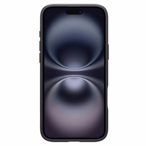 Spigen Liquid Air Suojakuori iPhone 16 6,1 mattamusta