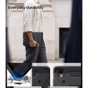 Spigen Tough Armor Pro  Samsung Galaxy Tab S12+ 12.6" kuori, musta