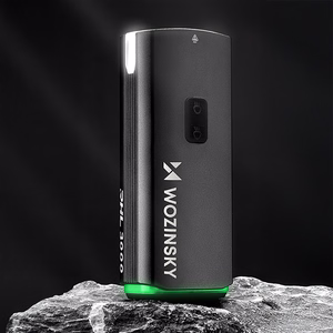 Wozinsky polkupyörän etuvalo USB-C-kaapelilla, 3000 lm – musta