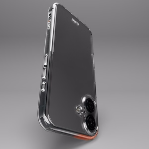 SBS Extreme Active D3O Suojakuori iPhone 16:lle - läpinäkyvä