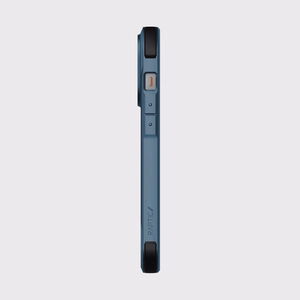 Raptic X-Doria Fort Case iPhone 14 Pro MagSafe panssaroitu sininen suojus