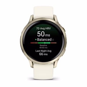 Garmin Venu 4 – GPS-älykello, AMOLED, 41 mm, kulta