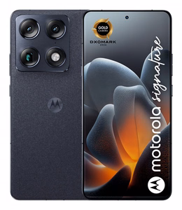 Motorola signature 17,2 cm (6,78 tuumaa) Dual SIM Android 16.0 5G USB Type-C, 16 Gt/512 Gt, 5200 mAh, tummansininen